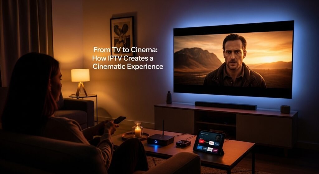 IPTV cinema em casa