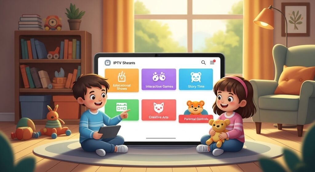 IPTV seguro para crianças