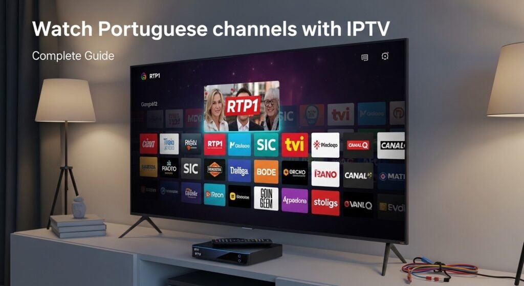 IPTV canais portugueses assistir
