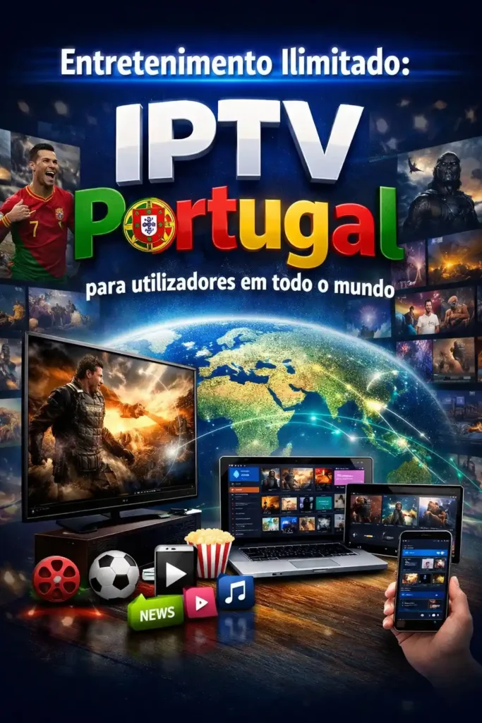IPTV Portugal entretenimento ilimitado