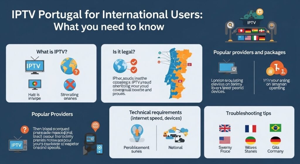 IPTV Portugal internacional guia
