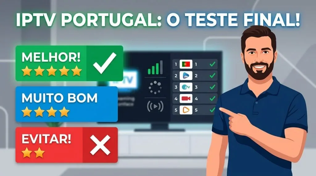 Testei IPTV Portugal resultado