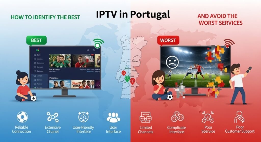 melhores piores IPTV Portugal