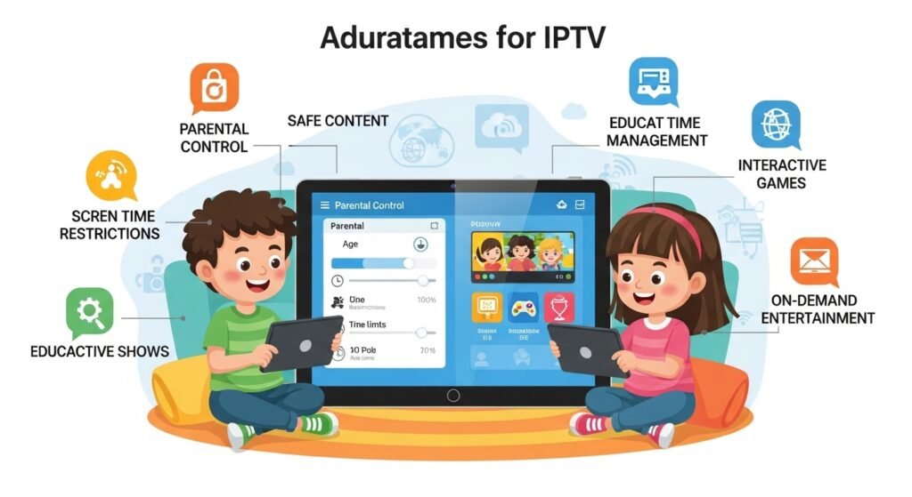 IPTV para crianças vantagens