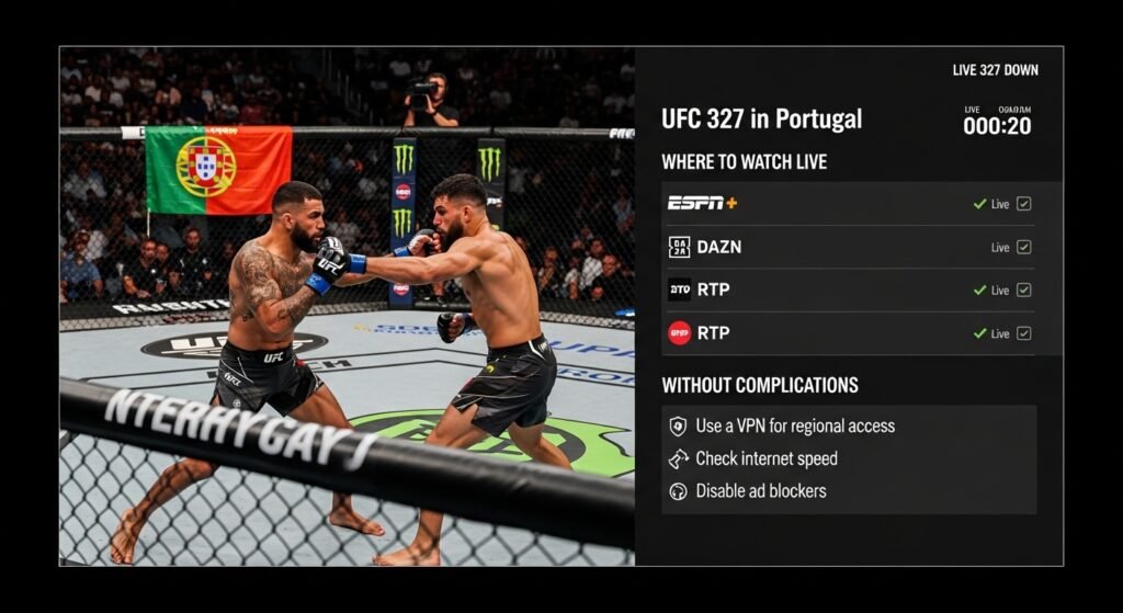 UFC 327 Portugal