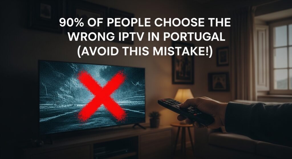 Escolher IPTV Portugal Errado