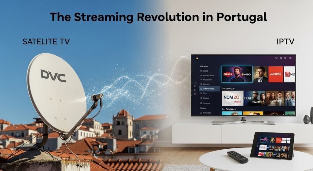 revolução streaming IPTV Portugal