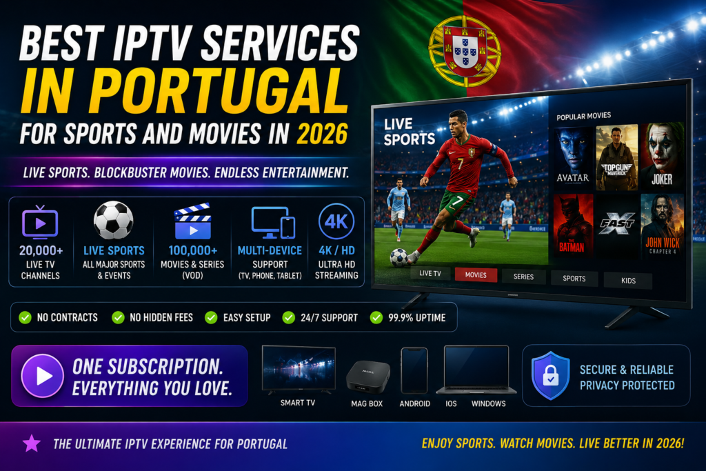 IPTV Portugal esportes filmes