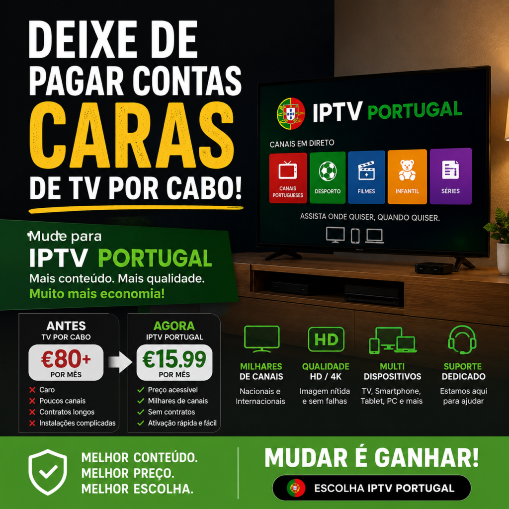 IPTV Portugal sem cabo
